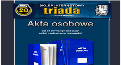 Desktop Screenshot of aktaosobowe.drukiszkolne.pl
