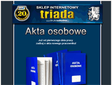 Tablet Screenshot of aktaosobowe.drukiszkolne.pl