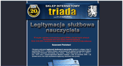 Desktop Screenshot of legitymacje.drukiszkolne.pl